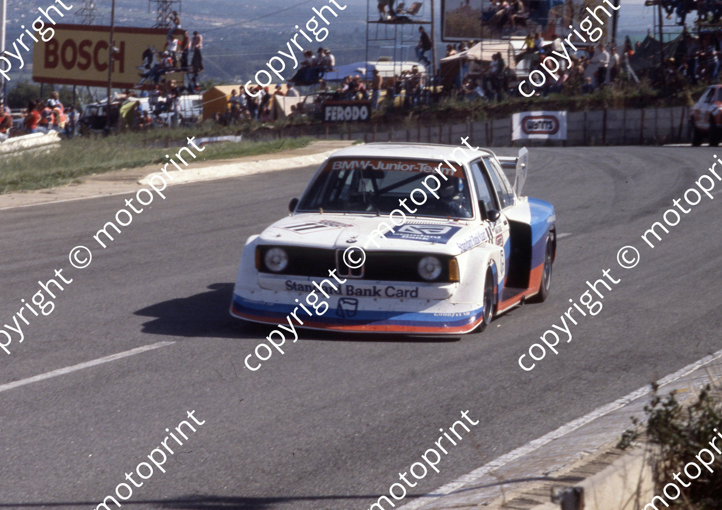 1977 Wynns 11 Ronnie Peterson, Hans Stuck BMW320 (courtesy Roger Swan) (215)