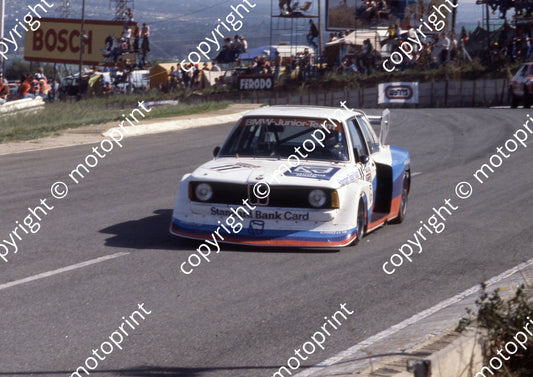 1977 Wynns 11 Ronnie Peterson, Hans Stuck BMW320 (courtesy Roger Swan) (215)