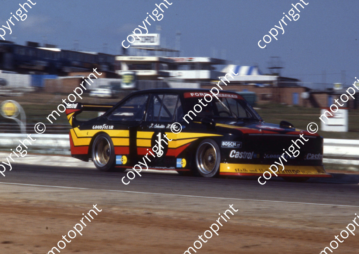 1977 Wynns 1 Jody Scheckter Hans Heyer Escort  RS1800  (courtesy Roger Swan) (12)