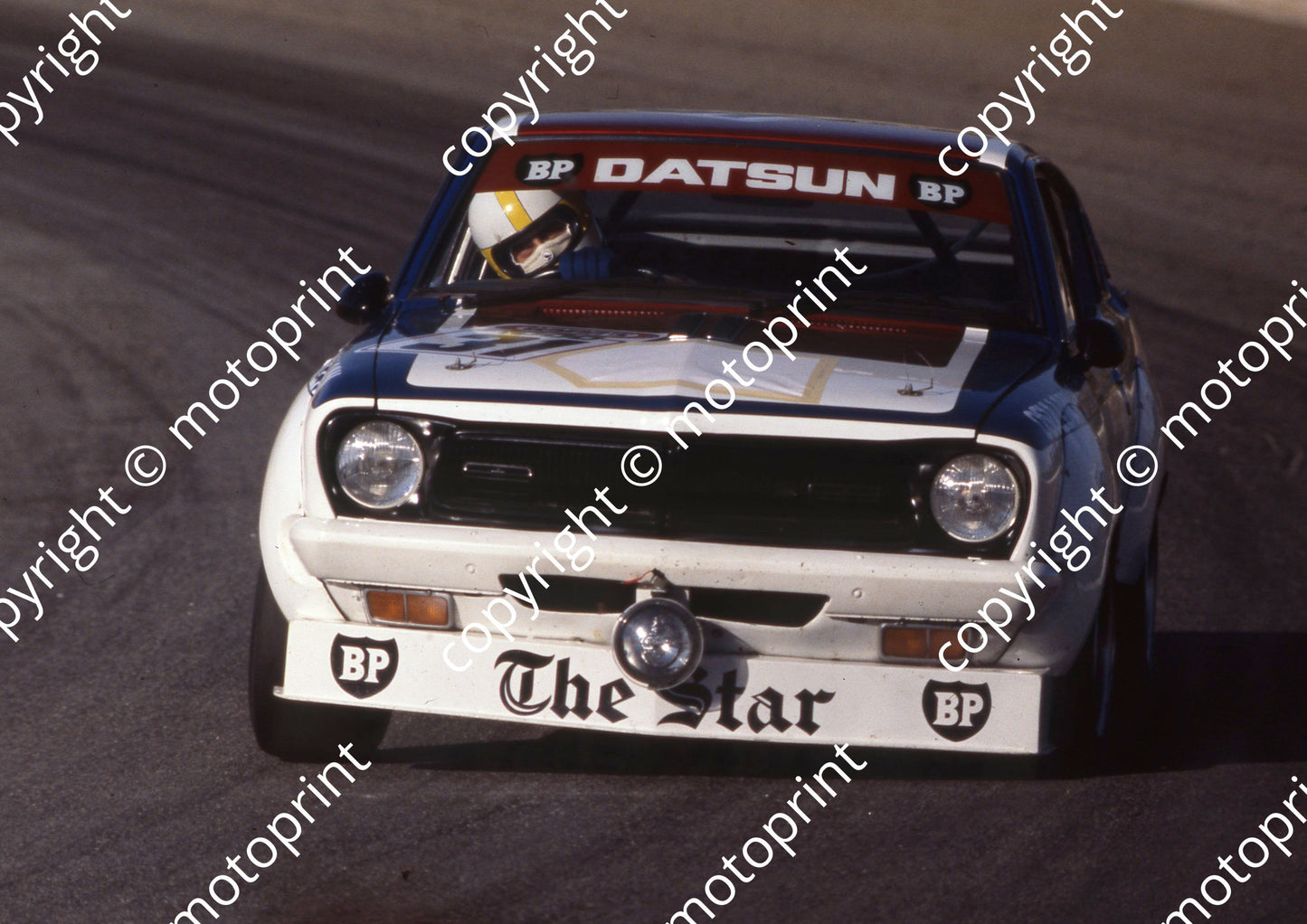 1977 Wynns 31 George Santana Mike O_ Sullivan Datsun 140Y (courtesy Roger Swan) (6)