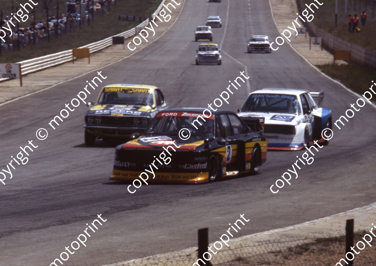 1977 Wynns 41 Alan Batley Leon de Klerk Capella RS  2 Hahne Hezemans Escort 13 Grohs Hottinger BMW(courtesy Roger Swan) (120)