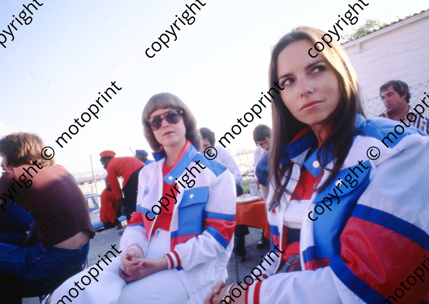 1977 Wynns 5 Desire Wilson .....co-driver was to be Leif Petersen Scirocco (courtesy Roger Swan) (137)