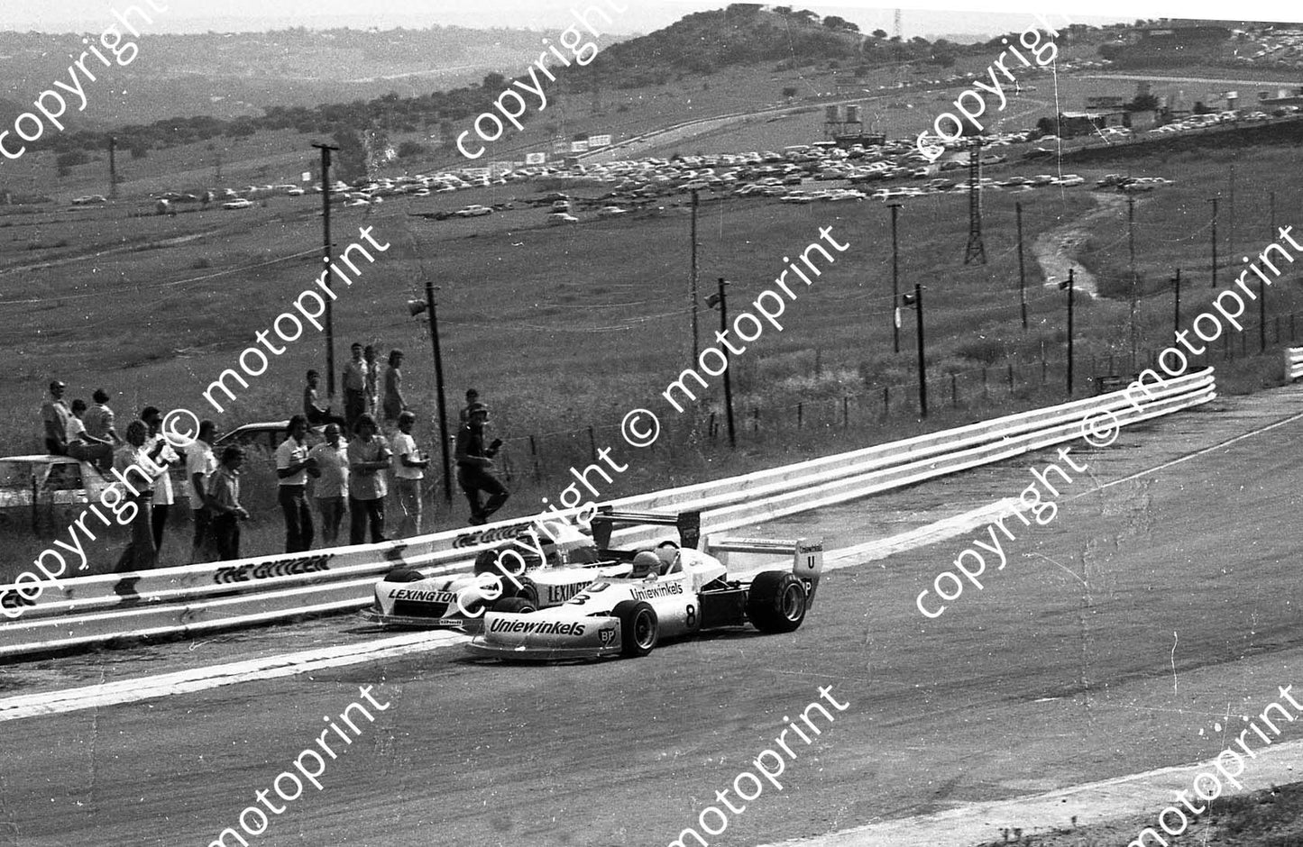 1978 Kya Feb 2 Roy KLomfass Ian Scheckter on gravel Feb  Crowthorne image extensive scratches(permission Malcolm Sampson Motorsport Photography)  (5)