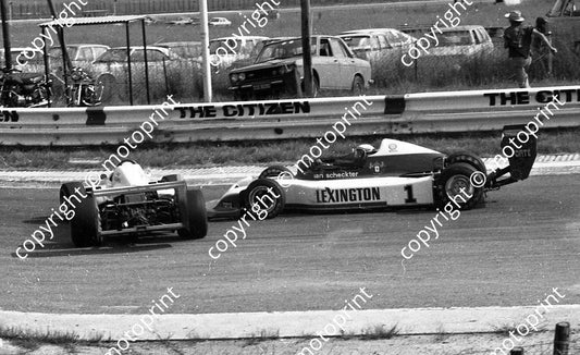 1978 Kya Feb 3 Roy Klomfass spinning, Ian Scheckter  Crowthorne image extensive scratches(permission Malcolm Sampson Motorsport Photography) (6)