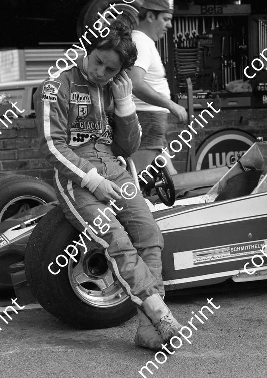 1978 SA GP 12 Gilles Villeneuve (scanned A4 20x30 cm) 392
