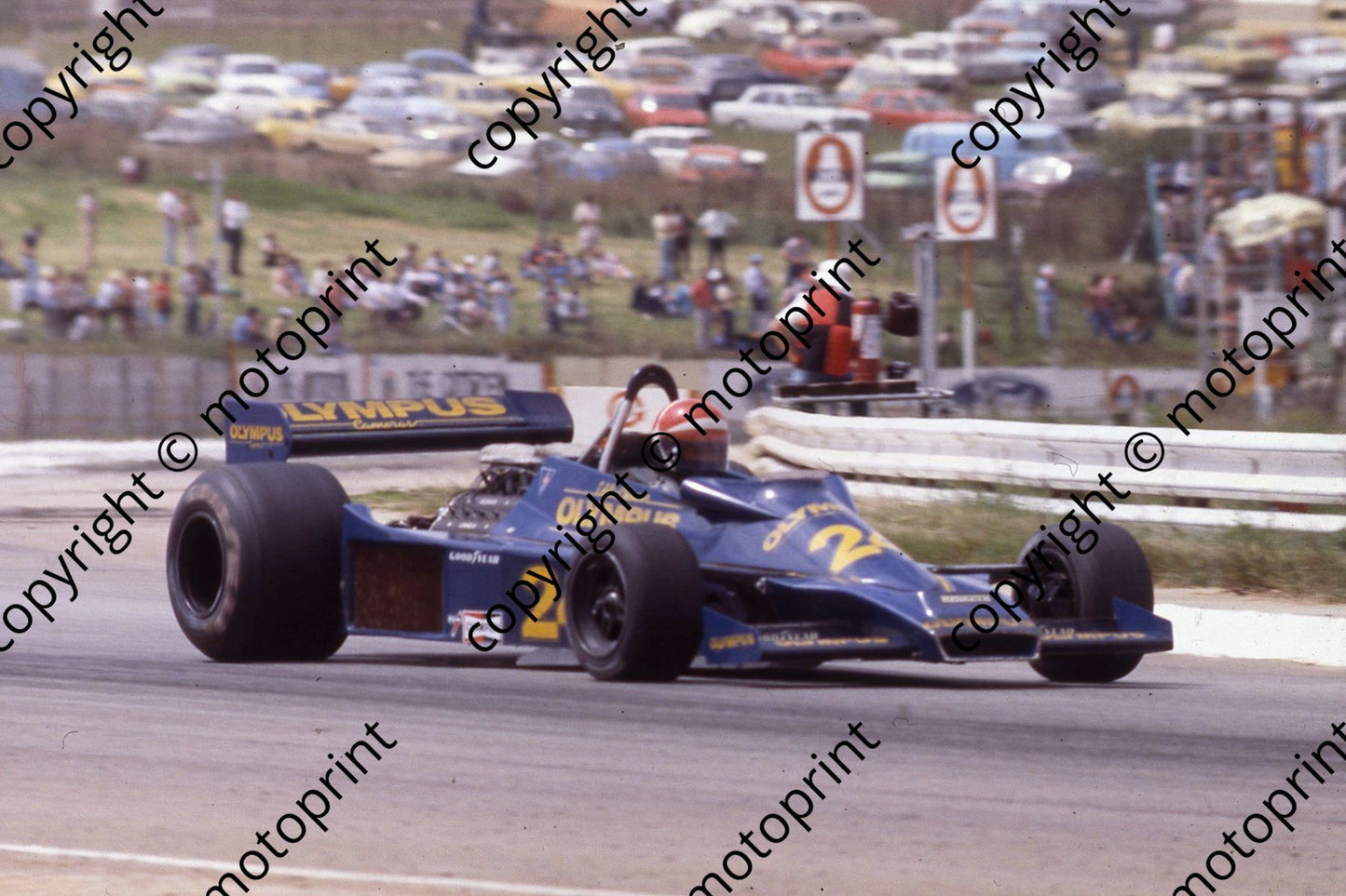 1978 SA GP 24 Eddie Cheever Hesketh 308 (courtesy Malcolm Sampson Motor Sport Photography)