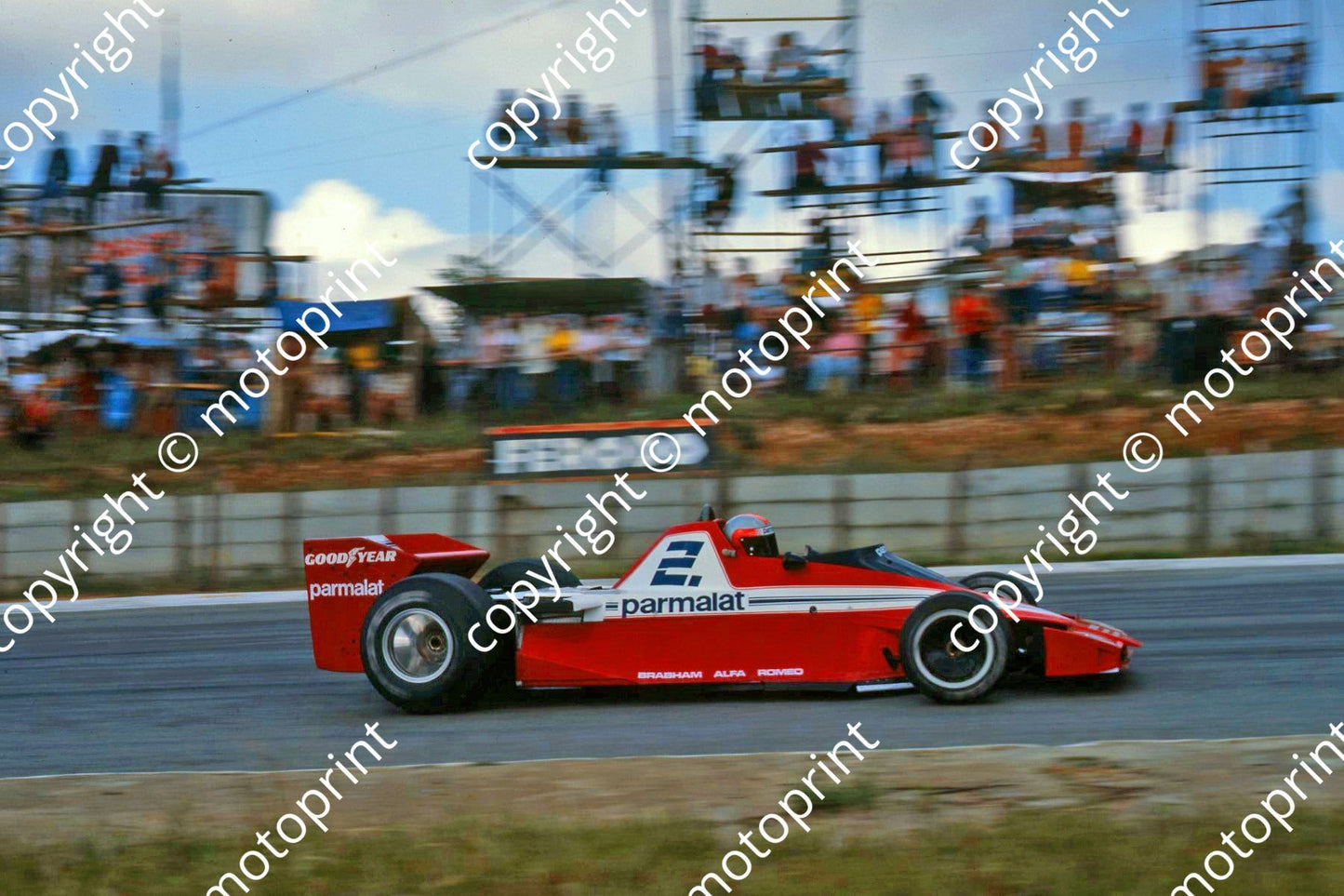 1978 SA GP 2 John  Watson Brabham BT46-3 (courtesy Malcolm Sampson Motor Sport Photography)