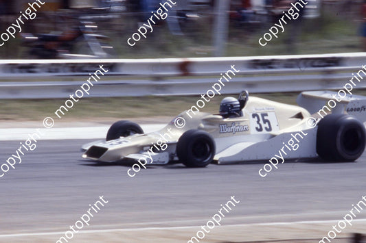 1978 SA GP 35 Riccardo Patrese Arrows FA1 (courtesy Malcolm Sampson Motor Sport Photography)