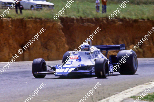 1978 SA GP 3 Didier Pironi Tyrrell 008 (courtesy Roger Swan