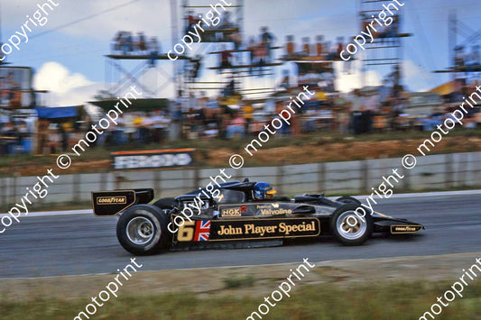 1978 SA GP 6 Ronnie Peterson Lotus 78 (courtesy Malcolm Sampson Motor Sport Photography)