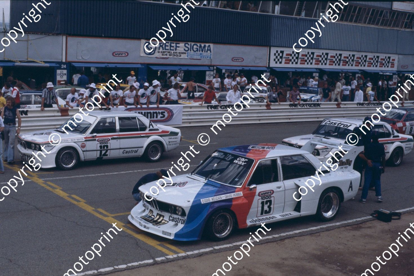 1978 Wynns 13 Keizan Hobbs BMW 535 12 Mayer Nieman BMW 530 (courtesy Roger Swan)  (122)