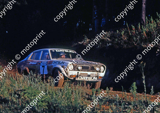 1979 Duckhams Intnl 7 Eric Sanders....Datsun  (courtesy Roger Swan) (2)