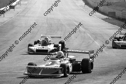 1979 FA Kya 3 T van Rooyen Gunston March NOTE low eng cover, I Scheckter Lexington March 79Binside line (courtesy Malcolm Sampson Motor Sport Photography)