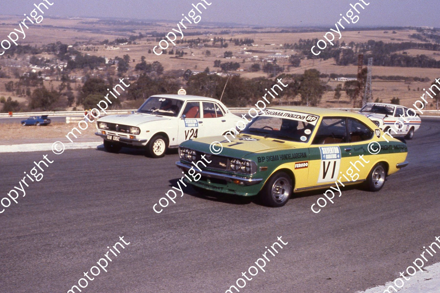 1979 Kya Silverton 200 Gp 1 V24 Mazda RX2 Paolo Cavalieri-Pablo Clark V1 Mazda Dave Charlton  (courtesy Roger Swan)