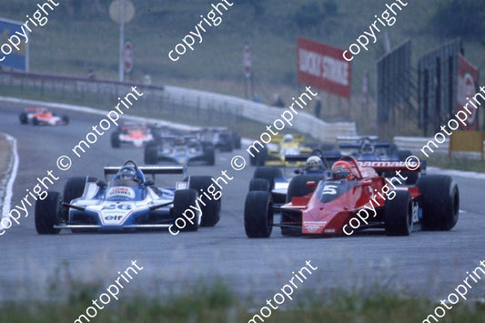 1979 SA GP 26 Jacques Laffite Ligier JS11-02 5 Niki Lauda BT48-2  (courtesy Roger Swan)
