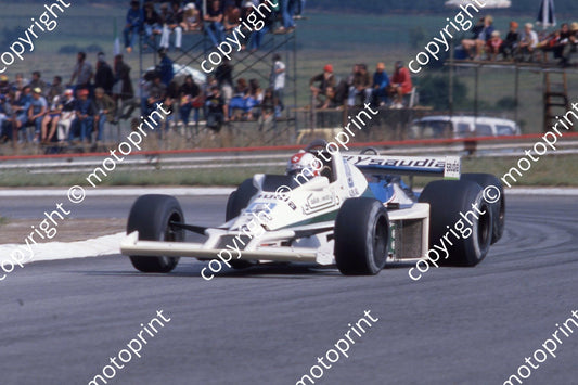 1979 SA GP 28 Clay Regazzoni Williams FW06-003  (courtesy Roger Swan)