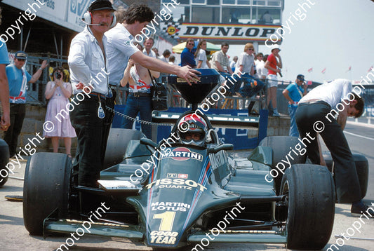 1979 SA (South African GP (Kyalami  Mario Andretti Lotus 79