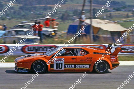 1979 Wynns 10 BMW M1 Marc Surer Trevor van Rooyen  (3)