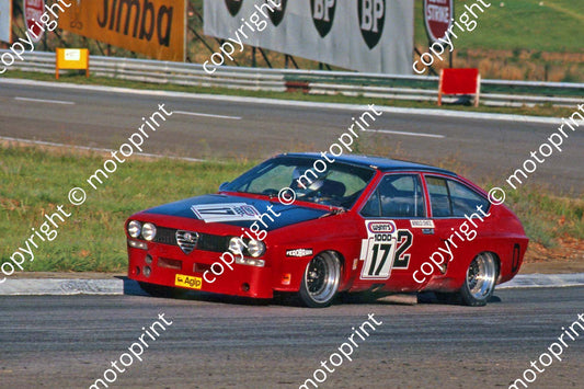 1979 Wynns 17 Alfa GTV Arnold Chatz Basil van Rooyen NOTE STAR PROD NUMBER B22 STILL SHOWING(courtesy Roger Swan)  (7)