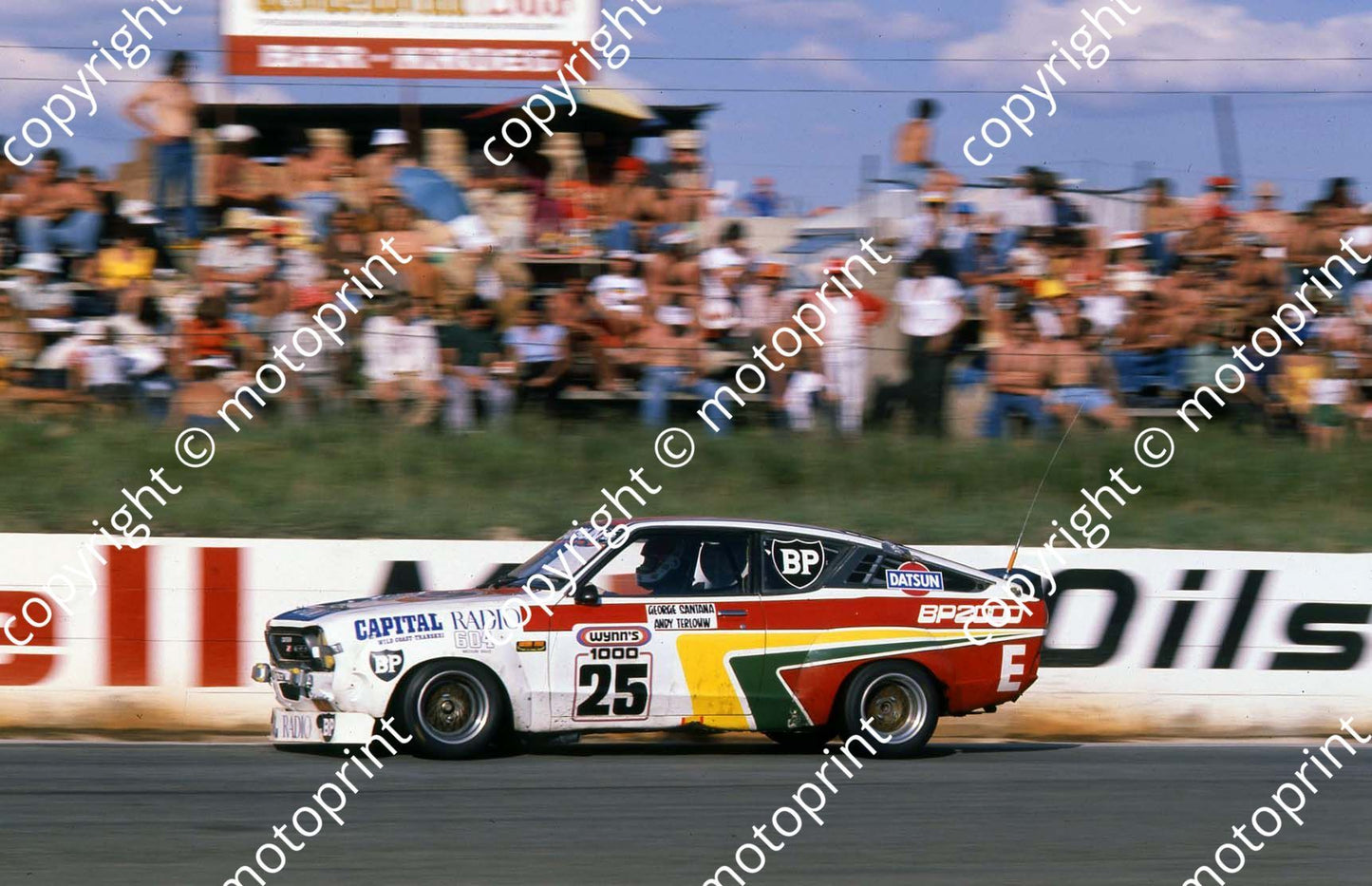1979 Wynns 25 Datsun 160Z George Santana Andy Terlouw (permission Malcolm Sampson Motor Sport Photography) (5)