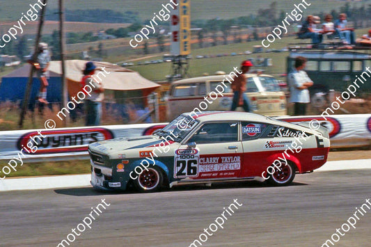 1979 Wynns 26 Datsun 140Y Clarry Taylor Serge Damseaux (courtesy Roger Swan) (2)