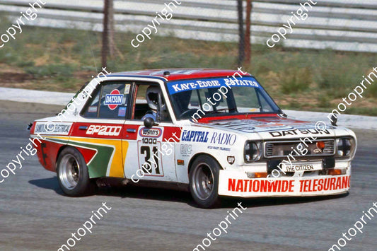 1979 Wynns 31 Datsun 1200GX Barry Flowers Robby Smith (courtesy Roger Swan) 739