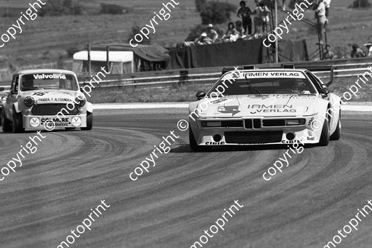 1979 Wynns 36 Mini T Oosthuizen M Daly_  8 BMW M1 M Winkelhock H Stuck (permission Malcolm Sampson Motor Sport Photography)_ (16)