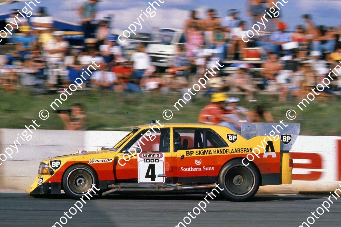 1979 Wynns 4 Mazda 323 Dave Charlton Derek  Bell (permission Malcolm Sampson Motor Sport Photography)  (3)