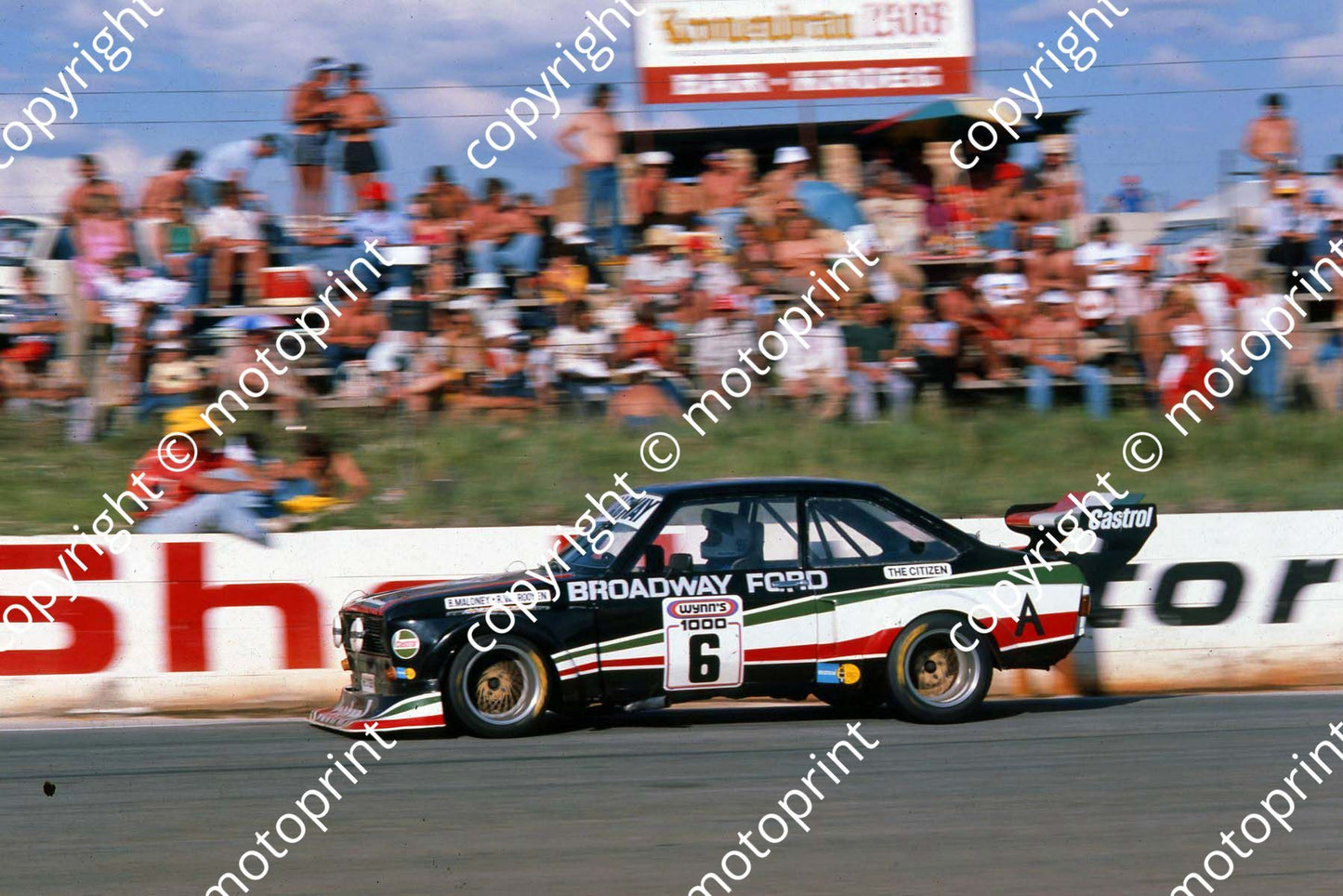 1979 Wynns 6 Escort B Maloney R van Rooyen (permission Malcolm Sampson Motor Sport Photography) 397