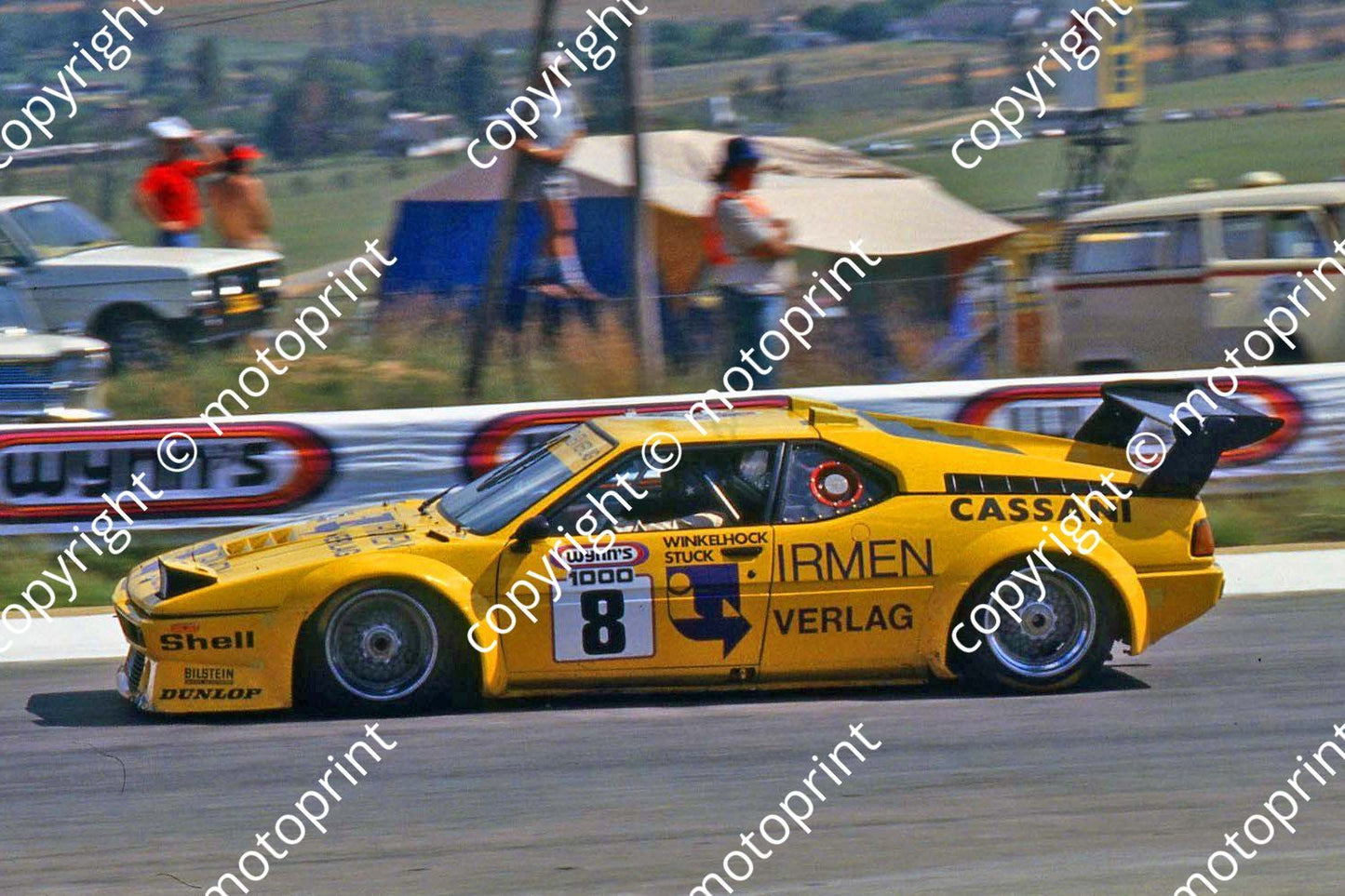 1979 Wynns 8 BMW M1 Hans Stuck Manfred Winkelhock (courtesy Roger Swan) (3)
