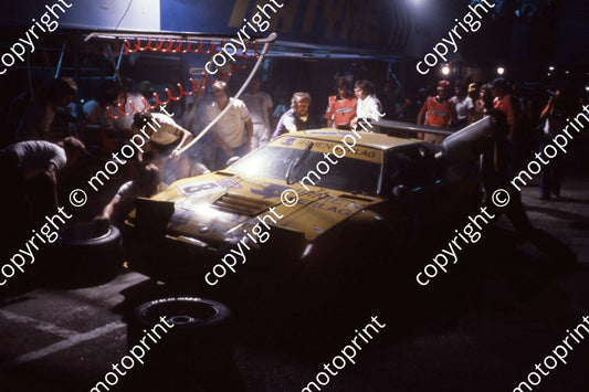 1979 Wynns 8 BMW M1 Hans Stuck Manfred Winkelhock night stop (courtesy Roger Swan)  (4)