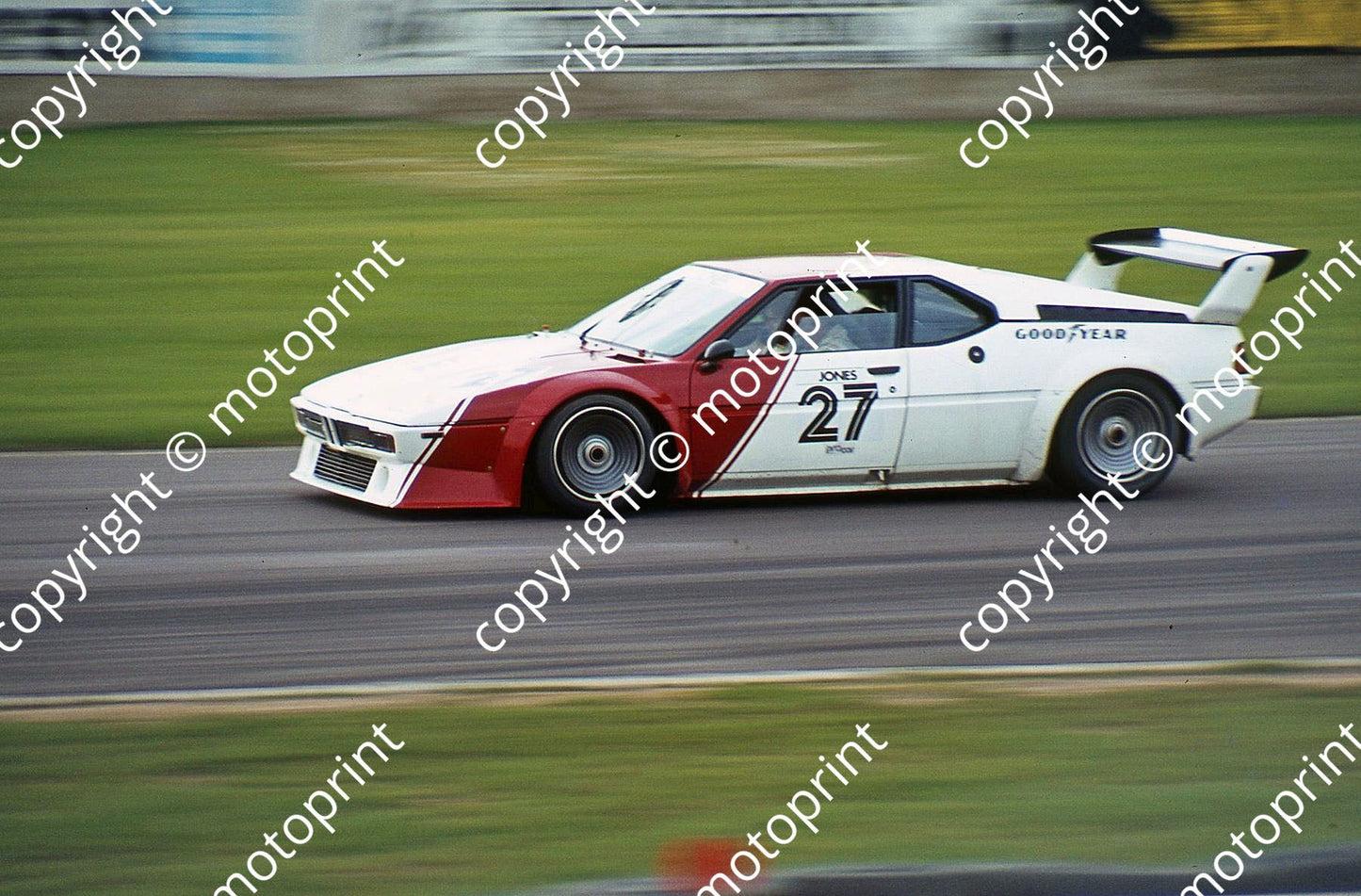1980 BMW M1 Alan Jones no helmet, two in car check a 760