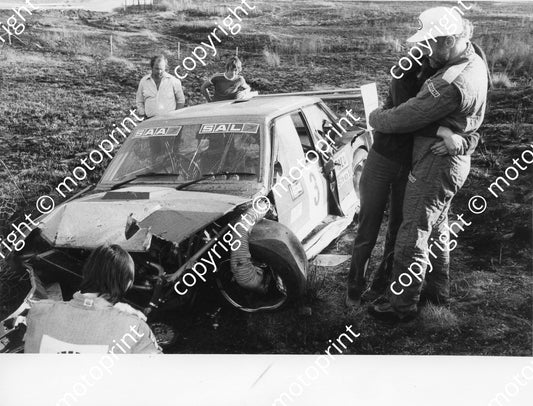 1980 Kyalami Mnf Challenge August Dave Charlton Fiat crash Fiat 050