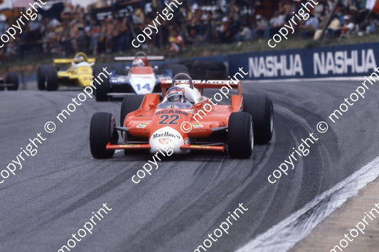 1980 SA GP 22 Patrick Depailler Alfa 179-003 14 Clay Regazzoni N180 (MN11) (permission Malcolm Sampson Motorsport Photography)(1)