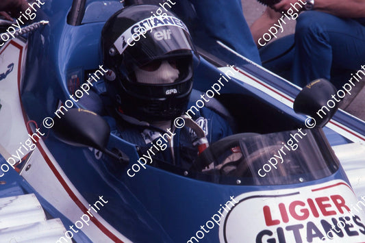 1980 SA GP 26  Jacques Laffite (permission Malcolm Sampson Motorsport Photography) (342)