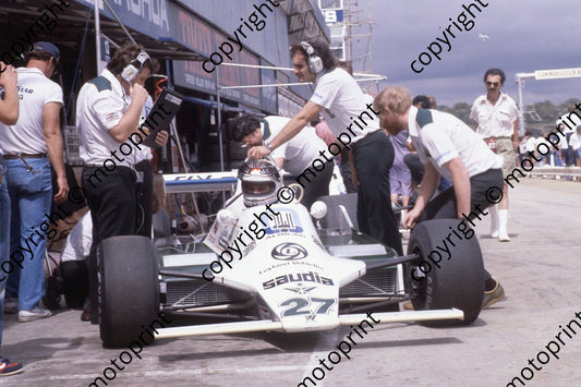 1980 SA GP 27 Alan Jones Williams FW07 ready to go (permission Malcolm Sampson Motorsport Photography)(51)