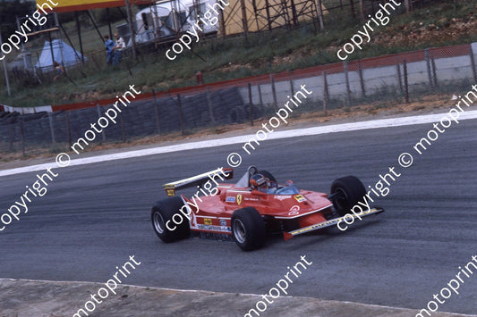 1980 SA GP 2 Gilles Villeneuve Ferrari 312T5-042 (permission Malcolm Sampson Motorsport Photography)  (8)