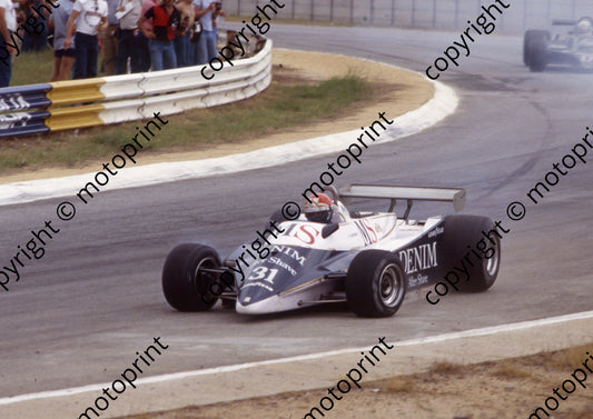 1980 SA GP 31 Eddie Cheever Osella Cosworth FA1-1 going off Crowthorne (courtesy Roger Swan) (5)