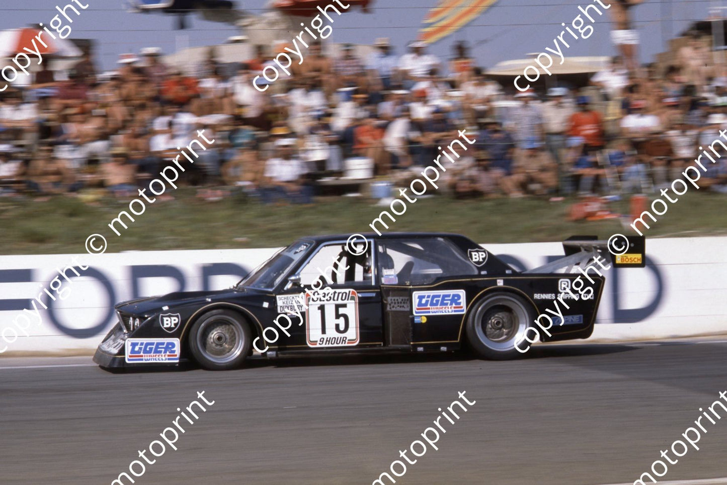 1981 9 hr 15 BMW 535 I Scheckter E Keizan, G Duxbury  (courtesy Malcolm Sampson Motorsport Photography) (1)