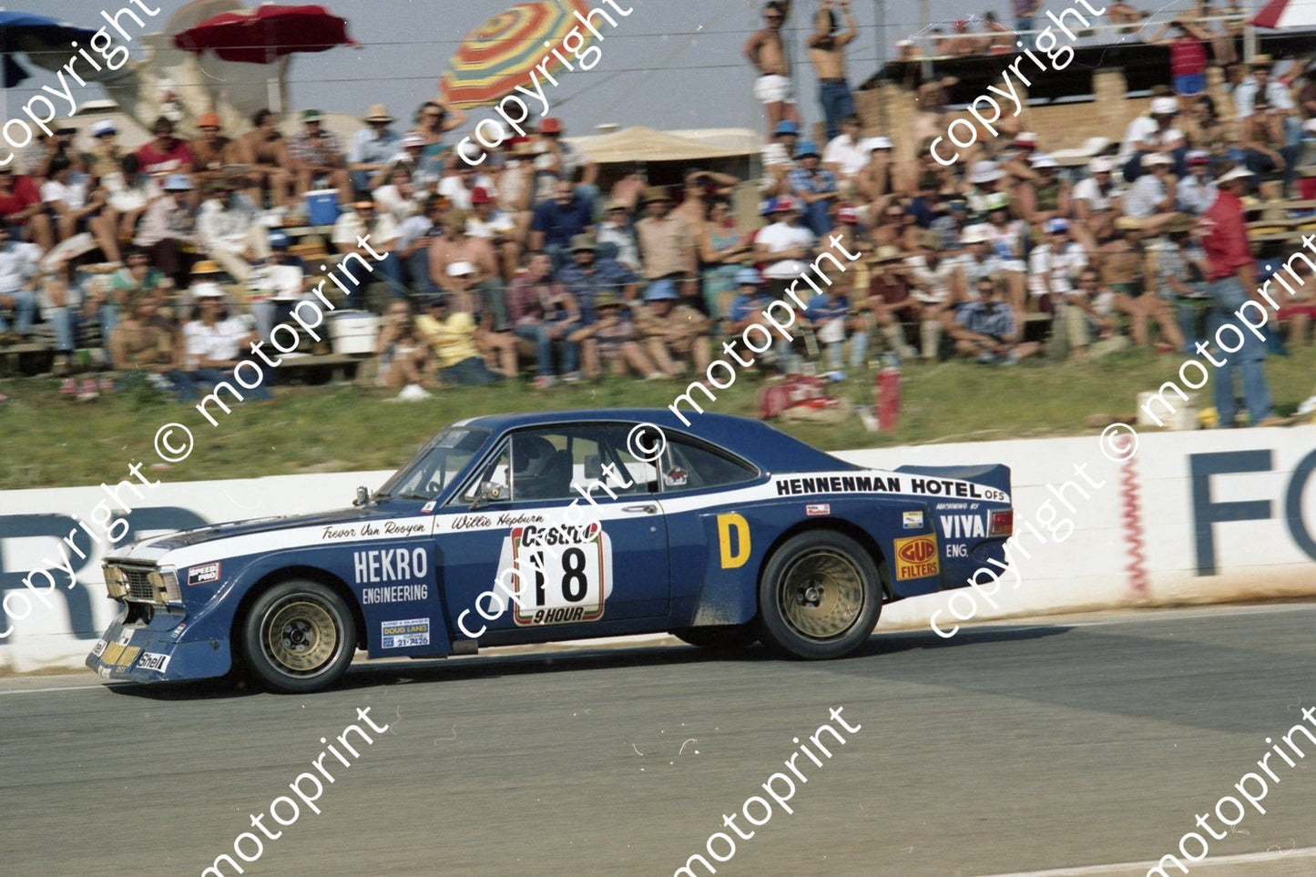 1981 9 hr 18 Chev SS Willie Hepburn Trevor van Rooyen (courtesy Malcolm Sampson Motorsport Photography)(3)