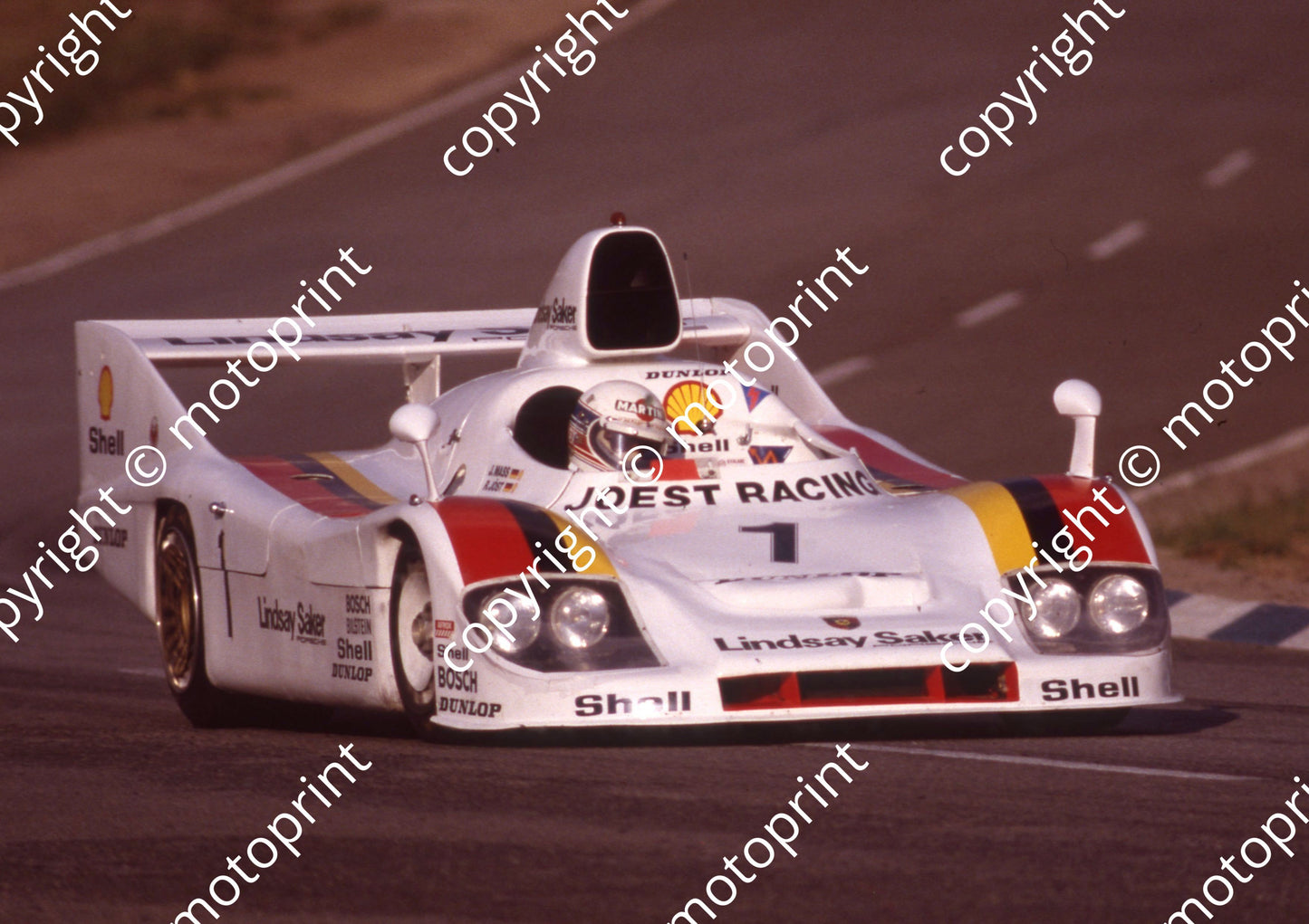 1981 9 hr 1 Reinhold Joest, Jochen Mass Porsche 936-8(courtesy Roger Swan) (3)