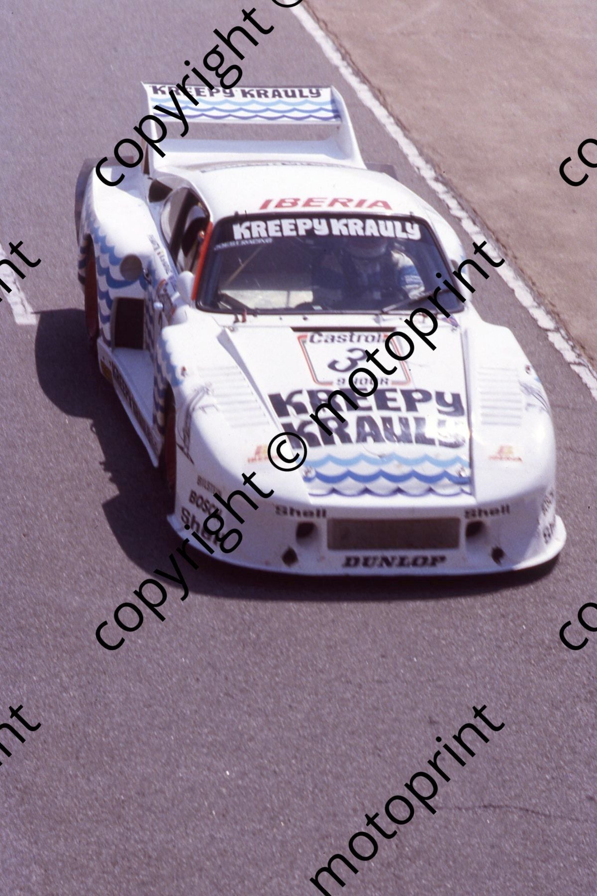1981 9 hr 3 Derek Bell, Martino De Navarez, Gianpiero Moretti Porsche 935 (courtesy Roger Swan) 127