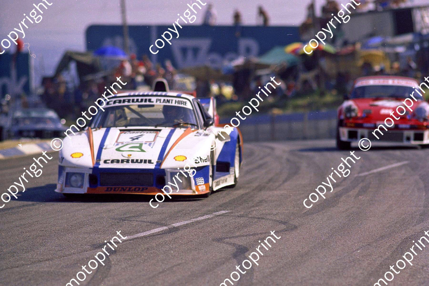 1981 9 hr 4 Porsche 935 D Wilson, Schornstein, Lassig (courtesy Malcolm Sampson Motorsport Photography) (7)