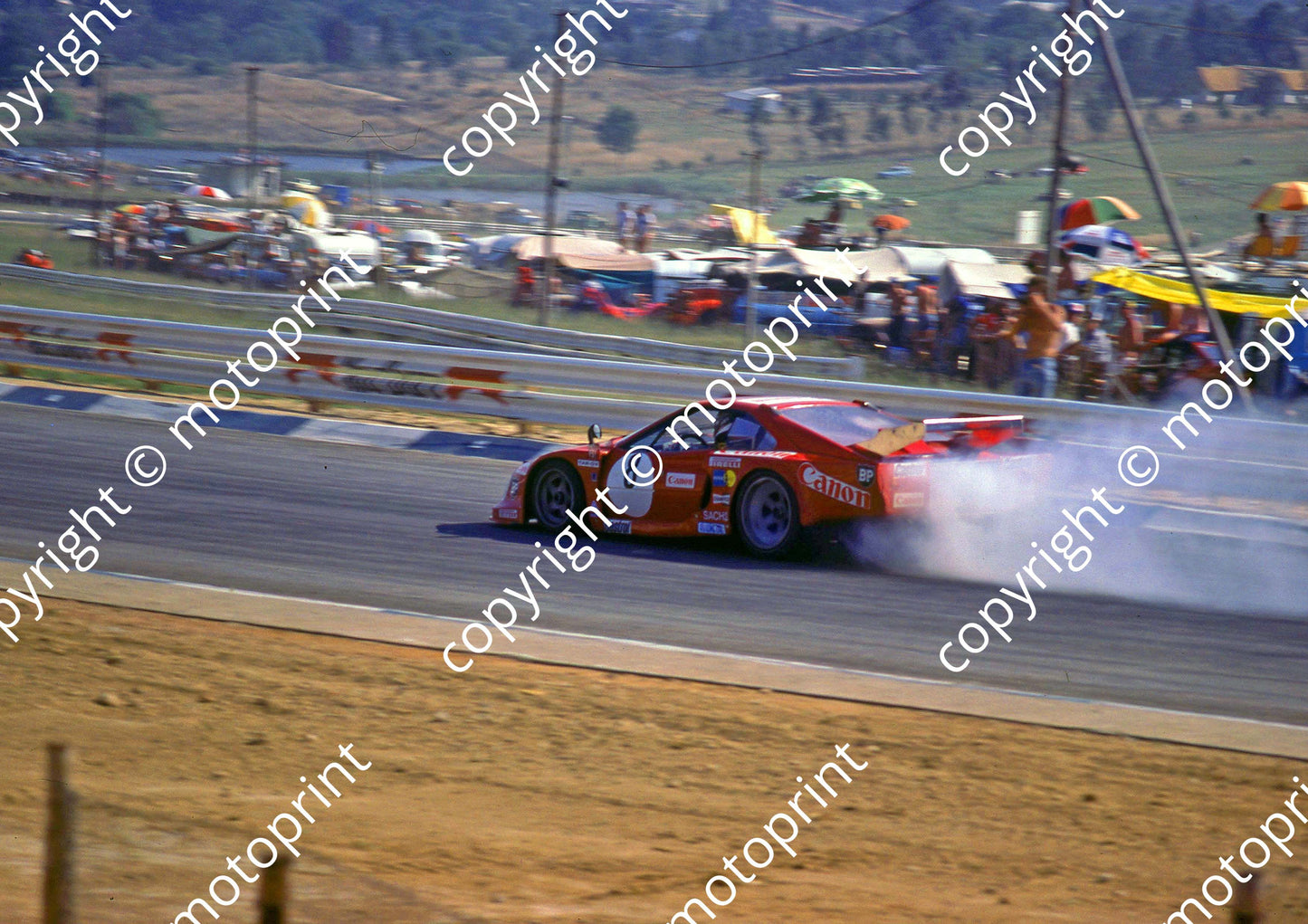 1981 9 hr 8 Ferrari 308 Martino Finotto, Carlo Facetti (Colin Watling Photographic) (40)