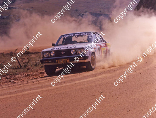 1981 Castrol Radio 5 18  Hannes Grobler, Mike Gillam (courtesy Roger Swan)