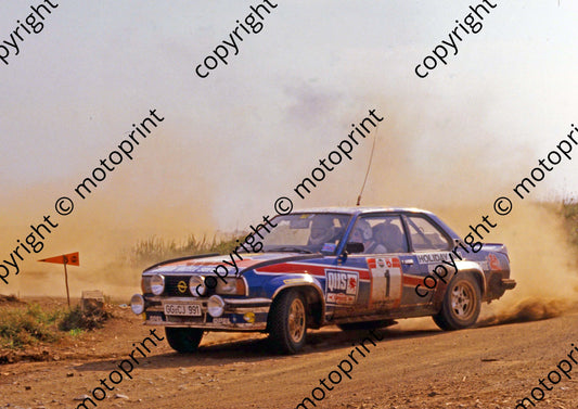 1981 Castrol Radio 5 1 Jochi Kleint, Gunther Wanger Opel (courtesy Roger Swan) (11)
