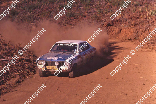 1981 Castrol Radio 5 30 P Baragwanath, Trollip Datsun 160Y (courtesy Roger Swan) (12)