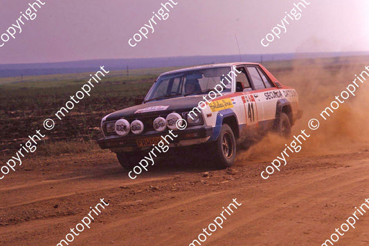 1981 Castrol Radio 5 41 M MacKenzie, Max Oerder Datsun (courtesy Roger Swan) (18)
