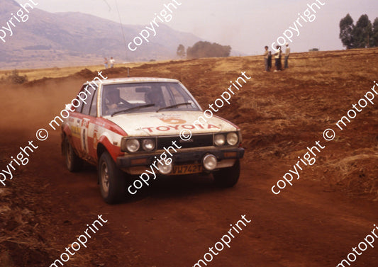 1981 Castrol Radio 5 8 Jan Hettema...Toyota (courtesy Roger Swan) (3)