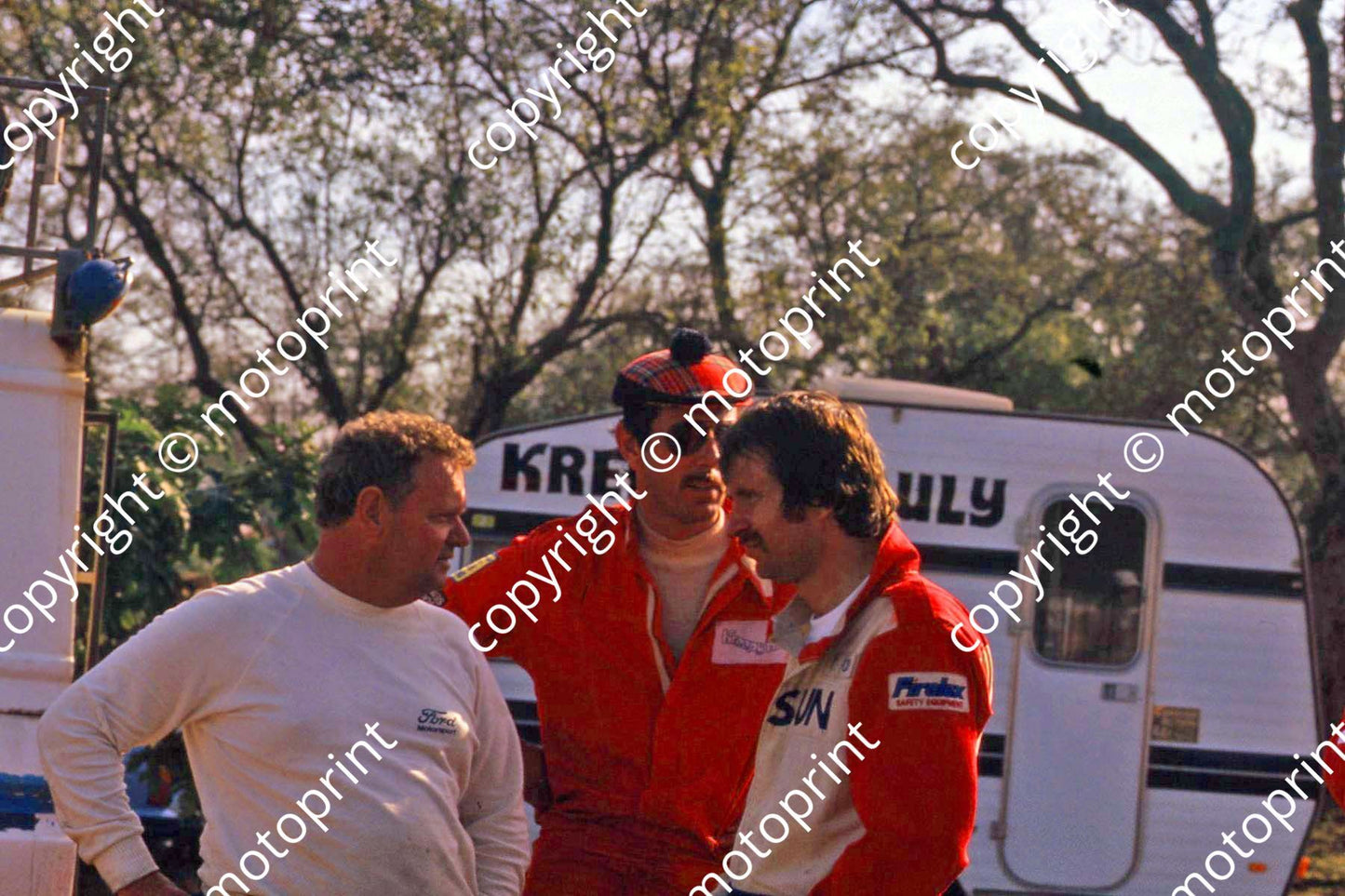 1981 Castrol Radio 5 Bernie Marriner, Sarel vd Merwe, TOny Pond (courtesy Roger Swan) (15)